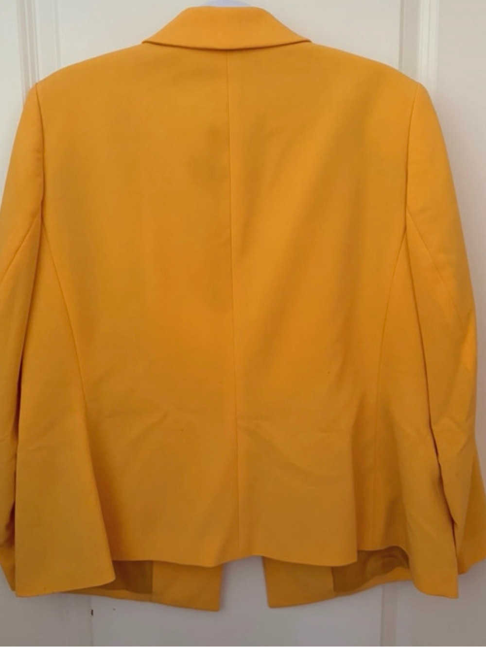 Bar III Mustard Double-Breasted Blazer - Picture 3 of 3